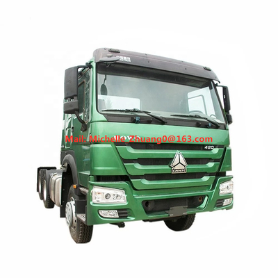 Camion del motore primo della testa del trattore di Sinotruk Howo 6x4 dell'euro 2