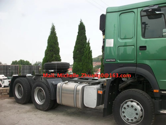 Camion del motore primo della testa del trattore di Sinotruk Howo 6x4 dell'euro 2