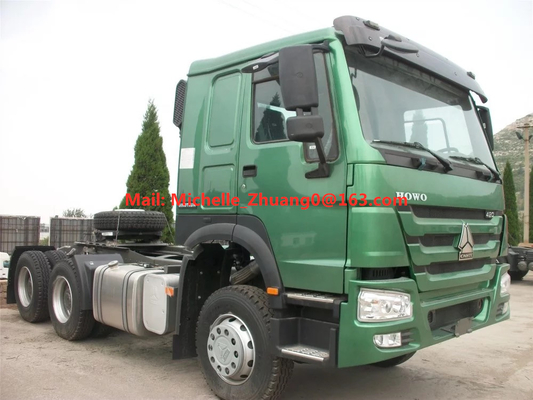 Camion del motore primo della testa del trattore di Sinotruk Howo 6x4 dell'euro 2