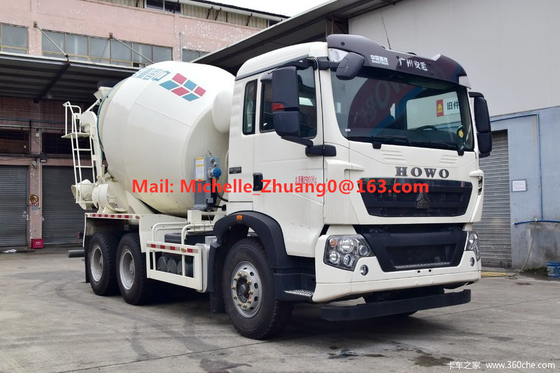 10 camion cubico della betoniera delle ruote 12 6x4 371hp Howo