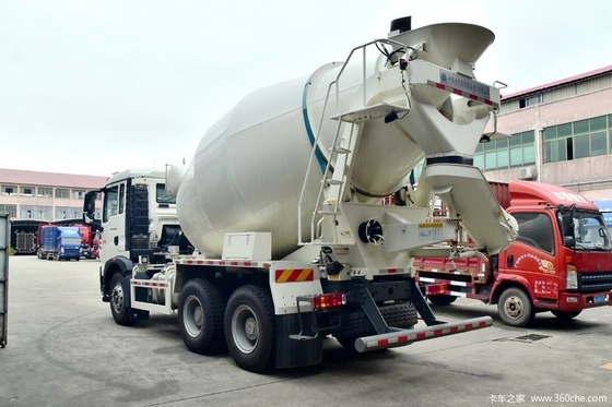 10 camion cubico della betoniera delle ruote 12 6x4 371hp Howo