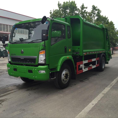 Camion del compattatore di rifiuti compresso 4*2 12m3 di SINOTRUK HOWO