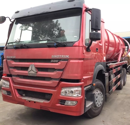 Camion di aspirazione delle acque luride di vuoto di SINOTRUK HOWO 6X4 336hp