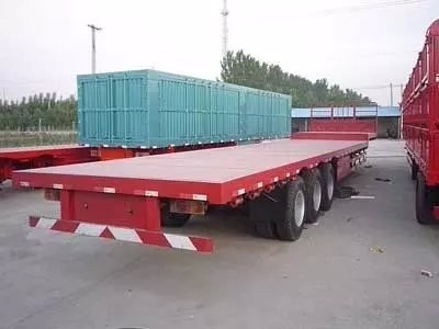 3 rimorchi resistenti bassi dei semi del letto 11.00r20 dell'asse