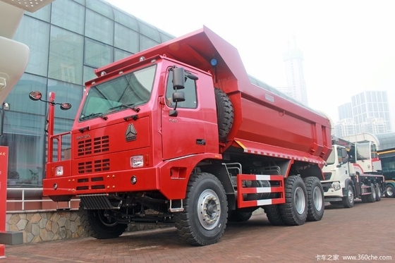 autocarro con cassone ribaltabile di Sinotruk 6x4 dell'autocarro con cassone ribaltabile di estrazione mineraria di 371hp 70T nuovo HOVA