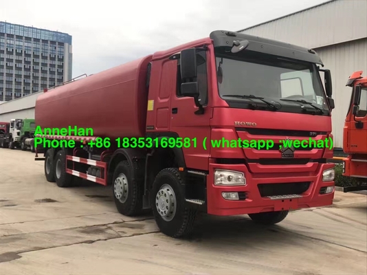 8x4 12 spinge il rimorchio del serbatoio di acqua di 371hp Sinotruk Howo7