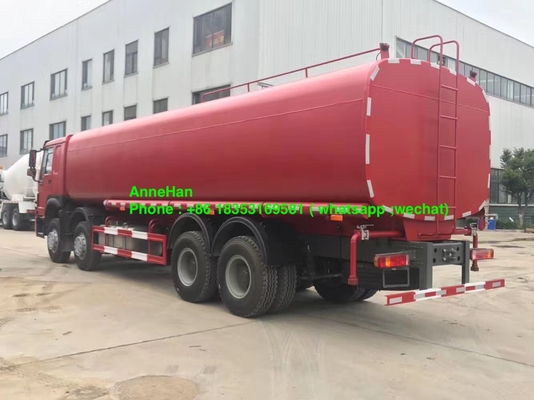 8x4 12 spinge il rimorchio del serbatoio di acqua di 371hp Sinotruk Howo7