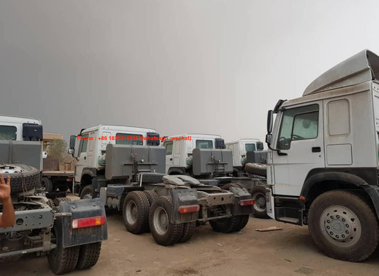 camion del trattore delle ruote Euro2 Howo di 371hp 420hp 6x4 10