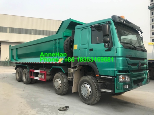 12 autocarro con cassone ribaltabile resistente delle ruote 25cbm 30cbm 8x4