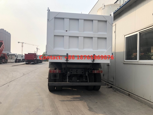Autocarro con cassone ribaltabile resistente del combustibile diesel 450hp della carrozza HW76