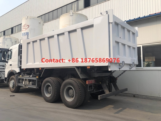 Autocarro con cassone ribaltabile resistente del combustibile diesel 450hp della carrozza HW76