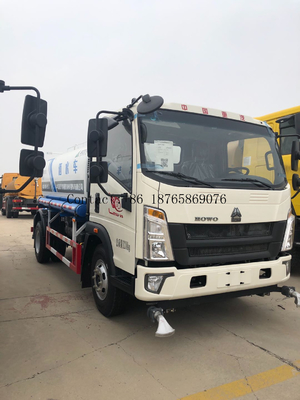 Camion di serbatoio di acqua manuale di 10000L 4x2 con Front Rear Sprinkler