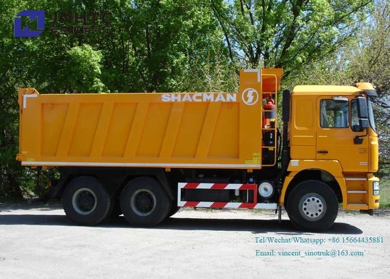 Base di ruota resistente dell'autocarro con cassone ribaltabile di Shacman F3000 30t 3175mm