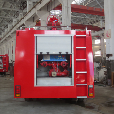 Camion rosso di estinzione di incendio di 140KW 5000L Dongfeng 4*2