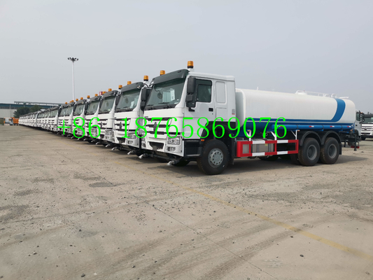 camion di serbatoio di acqua delle ruote 6x4 336hp di 1500L Sinotruk Howo 10