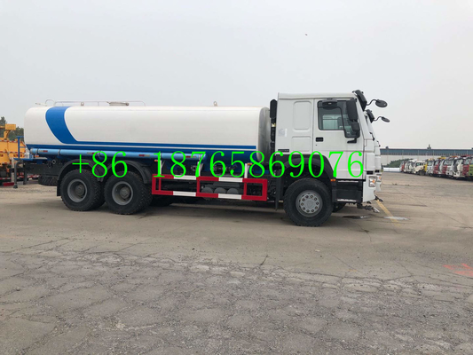 camion di serbatoio di acqua delle ruote 6x4 336hp di 1500L Sinotruk Howo 10