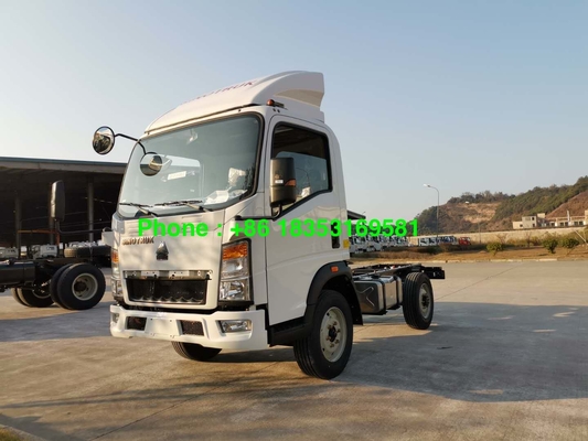 4x2 camion 1880 del carico della luce della cabina 5T dell'euro 3 LHD per le verdure