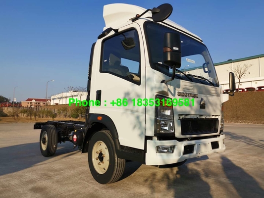 4x2 camion 1880 del carico della luce della cabina 5T dell'euro 3 LHD per le verdure
