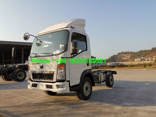 4x2 camion 1880 del carico della luce della cabina 5T dell'euro 3 LHD per le verdure
