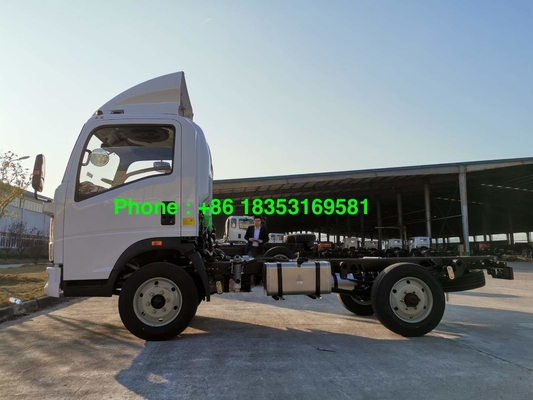 4x2 camion 1880 del carico della luce della cabina 5T dell'euro 3 LHD per le verdure