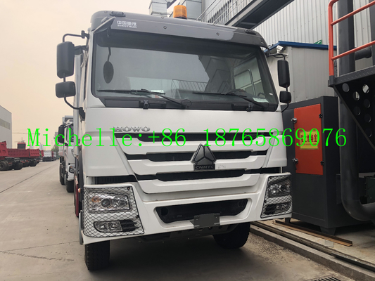 Autocarro con cassone ribaltabile resistente di WD615.69 336hp per i cantieri