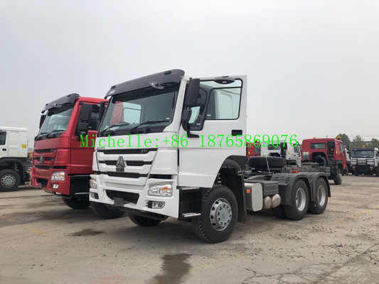 Camion capo del trattore di ZZ4257S3241W 400L HW19710 6x4