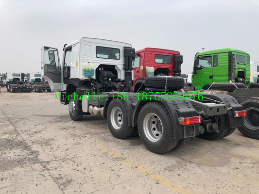 Camion capo del trattore di ZZ4257S3241W 400L HW19710 6x4