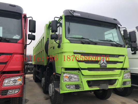 3 tonnellata 8*4 12 Wheeler Dump Truck For dell'asse 30cbm 45 2 passeggeri