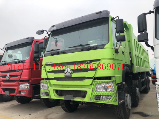 3 tonnellata 8*4 12 Wheeler Dump Truck For dell'asse 30cbm 45 2 passeggeri
