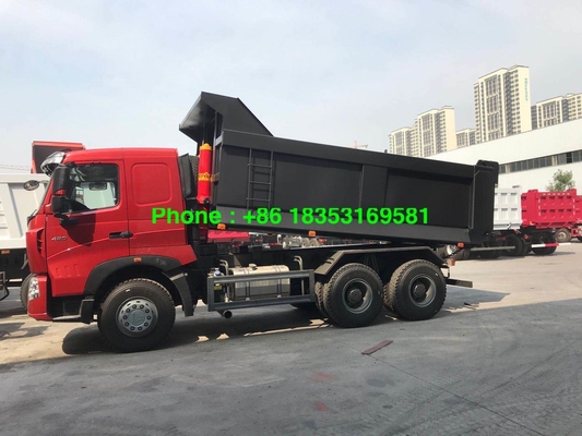 euro di 380hp LHD 4 10 ruote Tipper Truck For Mining