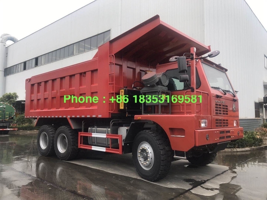 Autocarro con cassone ribaltabile di estrazione mineraria di ZZ5707S3840AJ 63Km/h 371hp LHD 70T