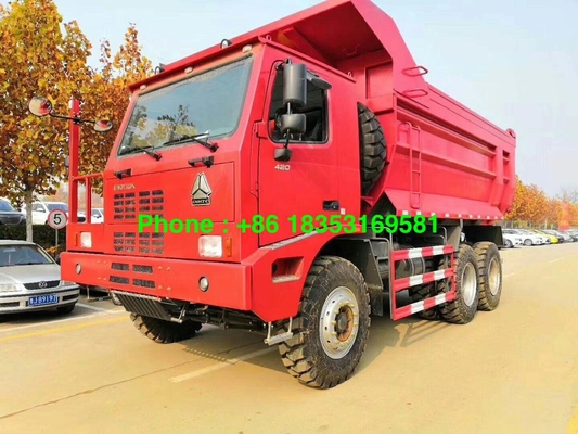 Autocarro con cassone ribaltabile di estrazione mineraria di ZZ5707S3840AJ 63Km/h 371hp LHD 70T