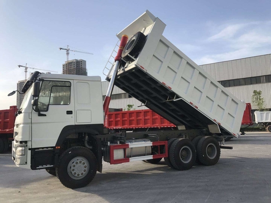 3 autocarro con cassone ribaltabile resistente di Lhd Howo 6×4 dell'asse 371hp per l'affare di costruzione