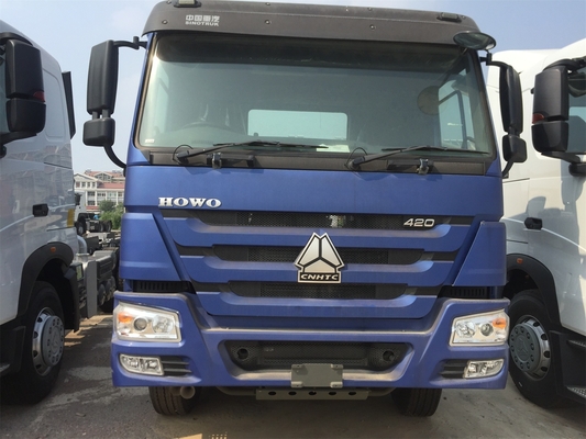 Autotreno blu ZZ4257N3241W del trattore del camion del motore primo di Sinotruk Howo 371