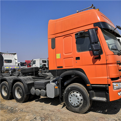 Camion capo ZZ4257V3241V del rimorchio arancio di Howo Sinotruk 371