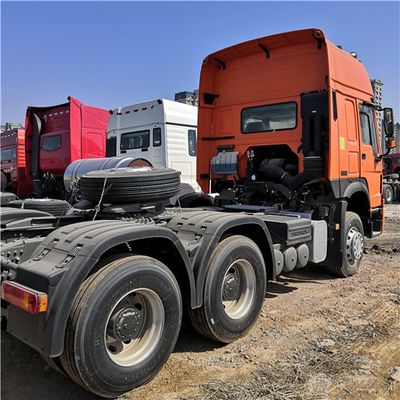 Camion capo ZZ4257V3241V del rimorchio arancio di Howo Sinotruk 371