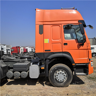 Camion capo ZZ4257V3241V del rimorchio arancio di Howo Sinotruk 371