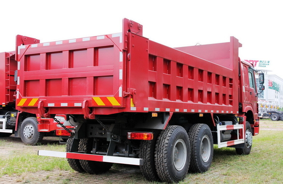 Autocarro con cassone ribaltabile resistente degli assi della yarda tre di ZZ3317N3647B 12 per costruzione di strade