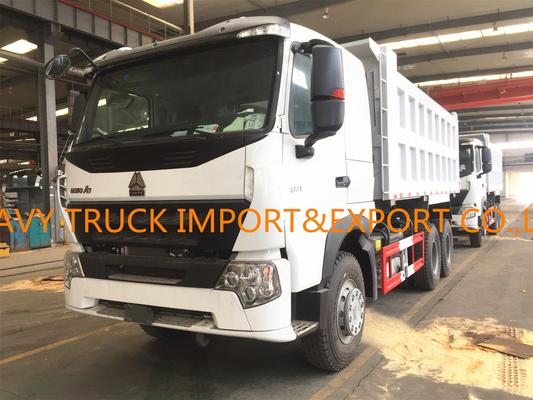Autocarro con cassone ribaltabile resistente di SINOTRUK HOWO A7 con un secchio di 5 yarde