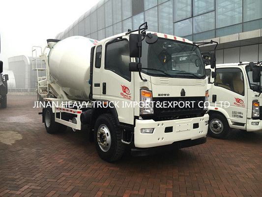 Mini Sinotruk 4 5 6m3 camion commerciali di bassa potenza Asphalt Concrete Mixing Truck