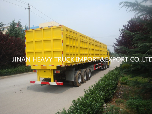 3 assi 40 rimorchi resistenti dei semi del tester cubico scaricano Tipper Trailers