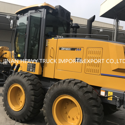 Strada Asphalt Machine di GR165 142kw Tow Hydraulic Compact Motor Grader
