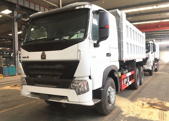 Sinotruk HOWO A7 6x4 371hp Camionetto bianco di scarico Camionetto di scarico Camionetto di carico