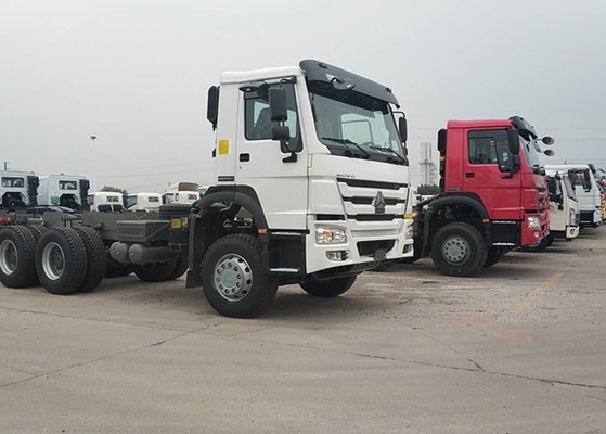 Sinotruk HOWO A7 6x4 371hp Camionetto bianco di scarico Camionetto di scarico Camionetto di carico
