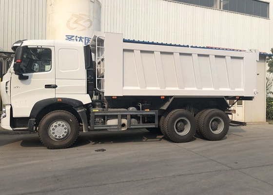 Sinotruk HOWO A7 6x4 371hp Camionetto bianco di scarico Camionetto di scarico Camionetto di carico