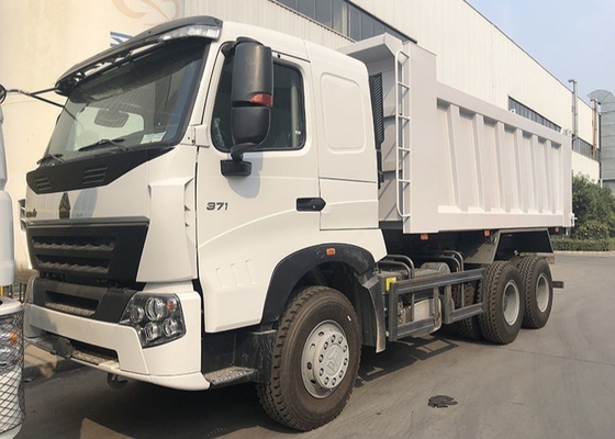 Sinotruk HOWO A7 6x4 371hp Camionetto bianco di scarico Camionetto di scarico Camionetto di carico