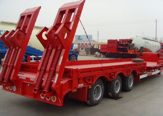 3 assi 50 tonnellate del letto dei semi del rimorchio del carico di attrezzatura bassa di Digger Trailer Heavy