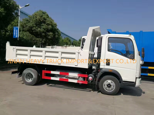 autocarro con cassone ribaltabile commerciale di bassa potenza dei camion 5T piccolo cino Howo 4x2