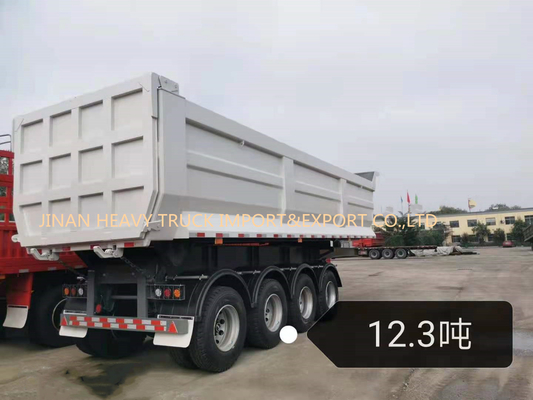 Quattro assi 50 tonnellate di auto di 40cbm che fornisce di punta i semi posteriori Tipper Trailer dell'autocarro con cassone ribaltabile