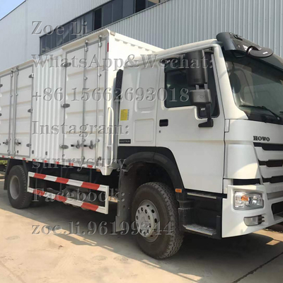 Camion pesante di bassa potenza Lorry Van Goods del contenitore di camion 290HP del carico 4x2 di Sinotruk HOWO